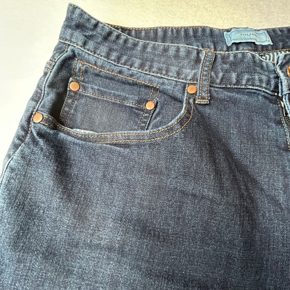 Five Four Mens Size 34 "Huron RLX" Straight Denim Jeans Pants Racing Stripes - Picture 2 of 13